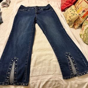 Cropped jeans!!